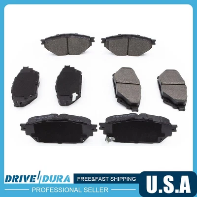 Juego de pastillas de freno de disco delanteras para Mitsubishi Fuso Canter FE125 2012 2013 2014 Foto 1 de 4