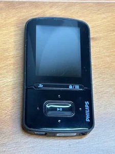Philips GoGear Vibe 8GB Digital Media MP3 Player Black. Works - Picture 1 of 4