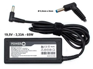 Alimentatore PowerQ per HP ProBook 440 450 455 G3 G4 65W 19,5V 3,33A (4,5x3mm) - Afbeelding 1 van 4