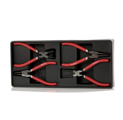 YATO Jeu de pinces circlips YT-55443 180mm Acier chrome-vanadium - Photo 1/4