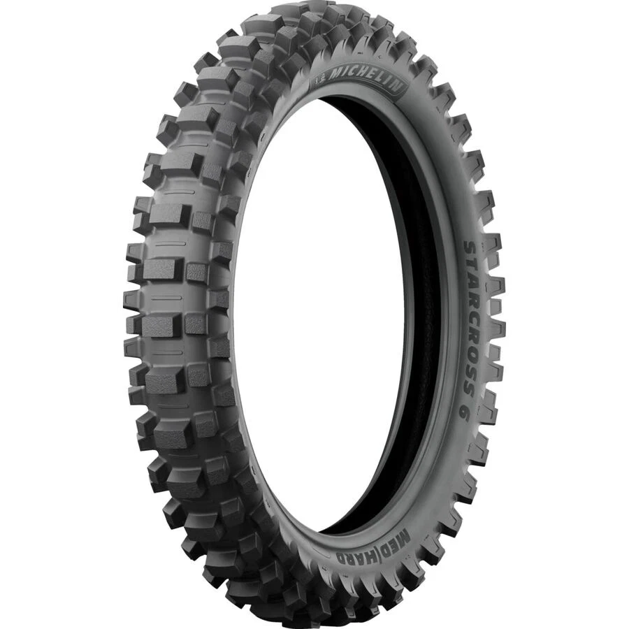 Michelin Starcross 6 Medium Hard Rear Tire - 110/90-19 46682 - Image 1 of 1