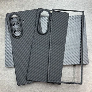 Real Carbon FiberCase for Samsung Galaxy Z Fold 7 Aramid MagSafe Phone Cover - Picture 1 of 11
