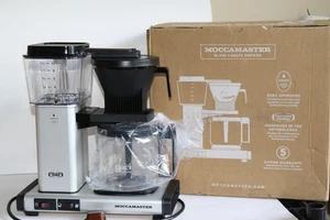 Technivorm-Moccamaster KBGV 10-Cup Coffee Machine - 53930 Matte Silver - Picture 1 of 4