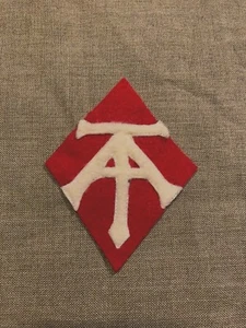 WWI US Army Munition Train Unit Patch AEF Wolle - Bild 1 von 1