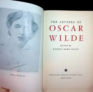 Ruper Hart-Davis / The Letters of Oscar Wilde 1st Edition 1962 - Imagen 1 de 3