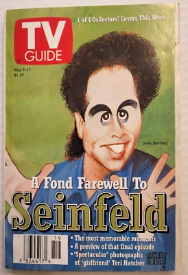 Seinfeld TV Guide Collector’s Edition May 9-15 1998 Farewell Jerry A - Image 1 of 2