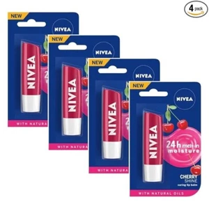 Nivea Smoothness Lip Care With SPF 15, Lip Moisturizer, 0.17 Oz, 4/LOT, 03/2025 - Picture 1 of 6
