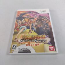 Japanese One Piece Unlimited Cruise Episode 2 Wii Japan Import US Seller CIB