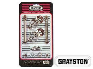 Grayston Quick Release Competition Stainless Steel Bonnet Pin Kit Race - GE52 - Picture 1 of 3