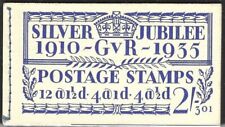 Great Britain, 1935, Scott #BK14 Silver Jubilee, Complete Booklet, Mint, N.H.