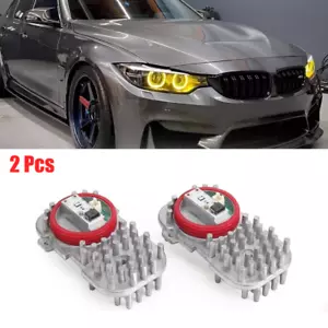 2Pcs YELLOW Angel Eyes LED DRL Module CSL STYLE New For BMW 3' E93 LCI 2008-2013 - Picture 1 of 8