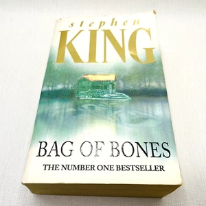 Libro de bolsillo Bag of Bones de Stephen King 1999 - Imagen 1 de 6