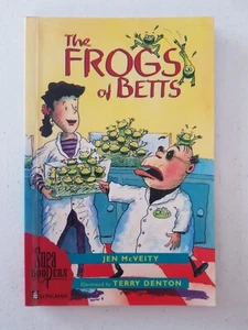 Libro Supa Doopers - Las ranas de Betts 1997 PB Jen McVeity - Imagen 1 de 6