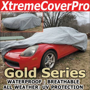 2007 2008 2009 Saturn Sky WATERPROOF CAR COVER GREY - Picture 1 of 10