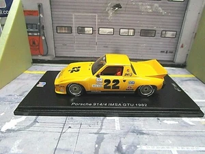 PORSCHE 914/6 914 /6 Breitbau Racing IMSA GTU #22 Wayne Baker 1982 Spark S 1:43 - Bild 1 von 5