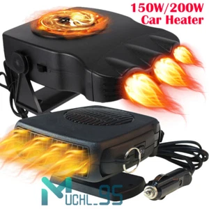 12V 200W Electric Car Heater Heating Fan Defogger Defroster Demister Portable - Picture 1 of 77