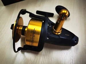 Penn Spinfisher SSV 9500 Spinnrolle Angelrolle | Schwarz & Gold - Bild 1 von 8