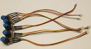 Single Linear Rotary Potentiometer B10K Ohm 15mm WH148 XH2.54-3P EXTRA SHIP FREE - Picture 1 of 17