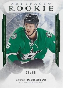 2016-17 Artifacts Emerald #178 Jason Dickinson 36/99 - Picture 1 of 1