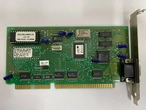 RARE VINTAGE 1991 CARDINAL VGA 100 PLUS CIRRUS LOGIC 8/16 BIT ISA VGA CARD MXB25 - Picture 1 of 2