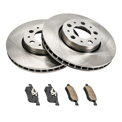 Fit For Volvo S60 XC70 V70 S80 Front Disc Brake Rotors Brake Pads - Image 1 of 4