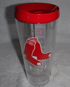 Dunkin Donuts Boston Red Sox 22oz Sports Tumbler New, Red Sox Run On Dunkin - Picture 1 of 2