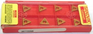 Lot of 10 New Sandvik TCMT 11 02 04-UR 235 Indexable Turning Carbide Inserts - Picture 1 of 2