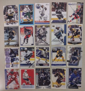 20 Card Lot of Different ANSON CARTER NHL Oilers Must for Collector! FREE S&H! - Picture 1 of 3