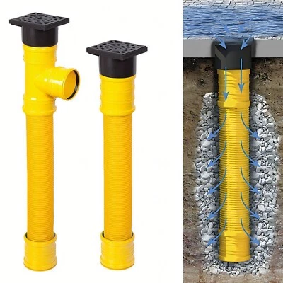 Sickerschacht Regenablauf Hofablauf Drainage Ø 110 DN 110