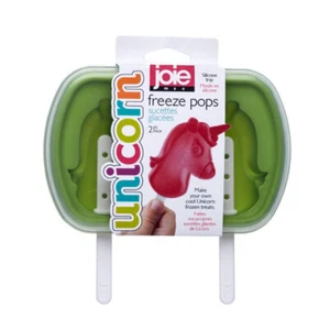 Joie Silicone Unicorn Shaped Freeze Pop Tray, Makes 2 - Picture 1 of 3