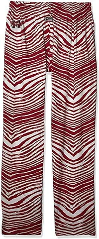 Zubaz Mississippi State Bulldogs Mens S L XL Screened Logo Striped Pants C1 2123 Cover