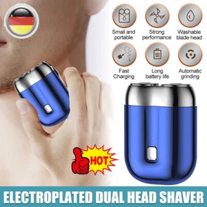 2025 Neu Upgrade Taschenrasierer USB Mini Rasierer für Herren Wiederaufladbar - Bild 1 von 13