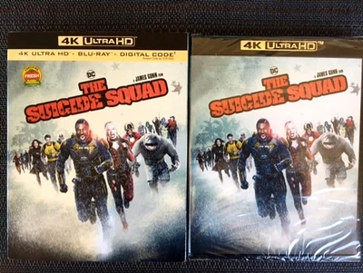 James Gunn's THE SUICIDE SQUAD-2021 (4K-Blu-Ray-Digital) W/ Slipcover NEW Foto 1 de 2