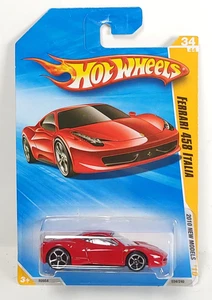 Hot Wheels Ferrari 458 Italia rot 2010 neue Modelle - Bild 1 von 1