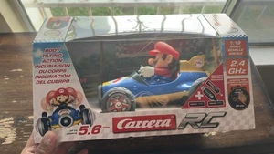 NEW NINTENDO CARRERA RC MARIO KART - Mach 8 Mario RACING RECHARGEABLE - Picture 1 of 3