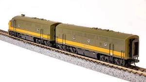 Broadway Limited Imports N 6831 EMD F3 A/B Set, Canadian National #9003/9004 - Picture 1 of 6