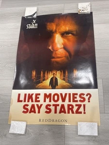 RARO DRAGÓN ROJO ¡TARZ ORIGINAL! "Póster promocional de película 36""x40"" Anthony Hopkins" - Imagen 1 de 4