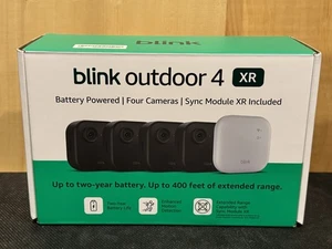 Sistema de cámara inalámbrica Blink Outdoor 4 XR (4 CÁMARAS + módulo de sincronización XR) SELLADO NUEVO - Imagen 1 de 5