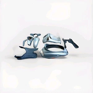 622658 KIT CARENE CARENA SCUDO PARAFANGO ORIGINALE PIAGGIO LIBERTY 125 ARGENTO - Foto 1 di 20