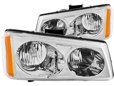 For 2003-2006 Chevrolet Avalanche 2500 Headlight Set Anzo 56972BYJB 2004 2005 - Image 1 of 3