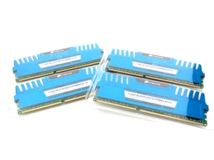 4 Corsair Vengeance 16 GB PC3-12 CMZ16GX3M4A1600C9B 800U DDR3 RAM 1600MHz - Picture 1 of 9