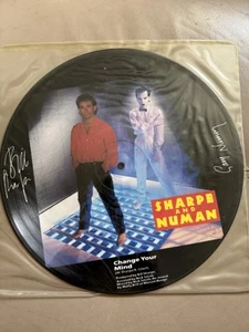 Sharpe And Numan – Change Your Mind 12" picture single 1985 - Picture 1 of 2