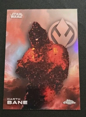 2025 Topps Chrome Star Wars #113 DARTH BANE Rainbow Refractor  - Image 1 of 2
