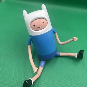 ADVENTURE TIME Jazwares 2011 Deluxe Finn Face Changing 28cm Action Figure Toy - Picture 1 of 4
