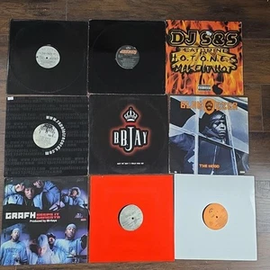 9 - Gangsta Thug Rap Hip Hop DJ 12” Singles Record Lot Vg+ To Nm See Pics - Picture 1 of 19
