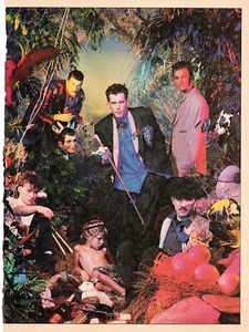 Mini Pin-Up Frankie Goes to Hollywood 8x10 de la revista de la década de 1980 con TIGRE DE CRISTAL - Imagen 1 de 2