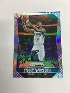 2015-16 Panini Prizm Tony Wroten #29 refractor de plata - Imagen 1 de 3