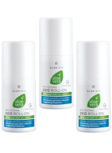 LR Aloe VIA Aloe Vera Deo Roll on Schützender Deo Roll-on 3x 50ml - Bild 1 von 2