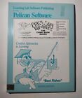 Pelican Software 1989 Pow! Zap! Ker-Plunk! Comic Book Maker Apple II Disks 128K