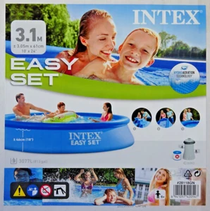INTEX Easy Set Quick Up Swimming Pool 305 x 61 cm Schwimmbecken Planschbecken - Bild 1 von 6